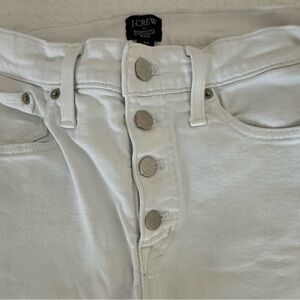 Women's Classic White Jeans JCrew